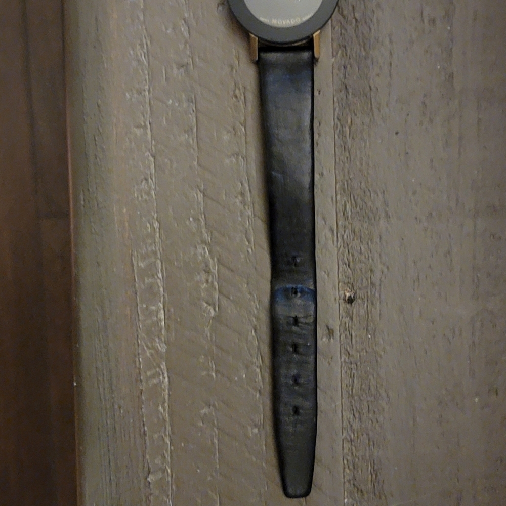 Movado Black and Gold Wearable Watch - Picture 3 of 10